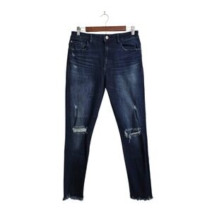 Warp + Weft MXP Milan High Rise Distressed Leggings In Lumina Sz 30